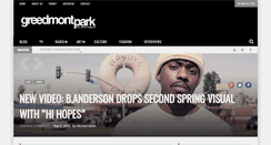 Desktop Screenshot of greedmontpark.com